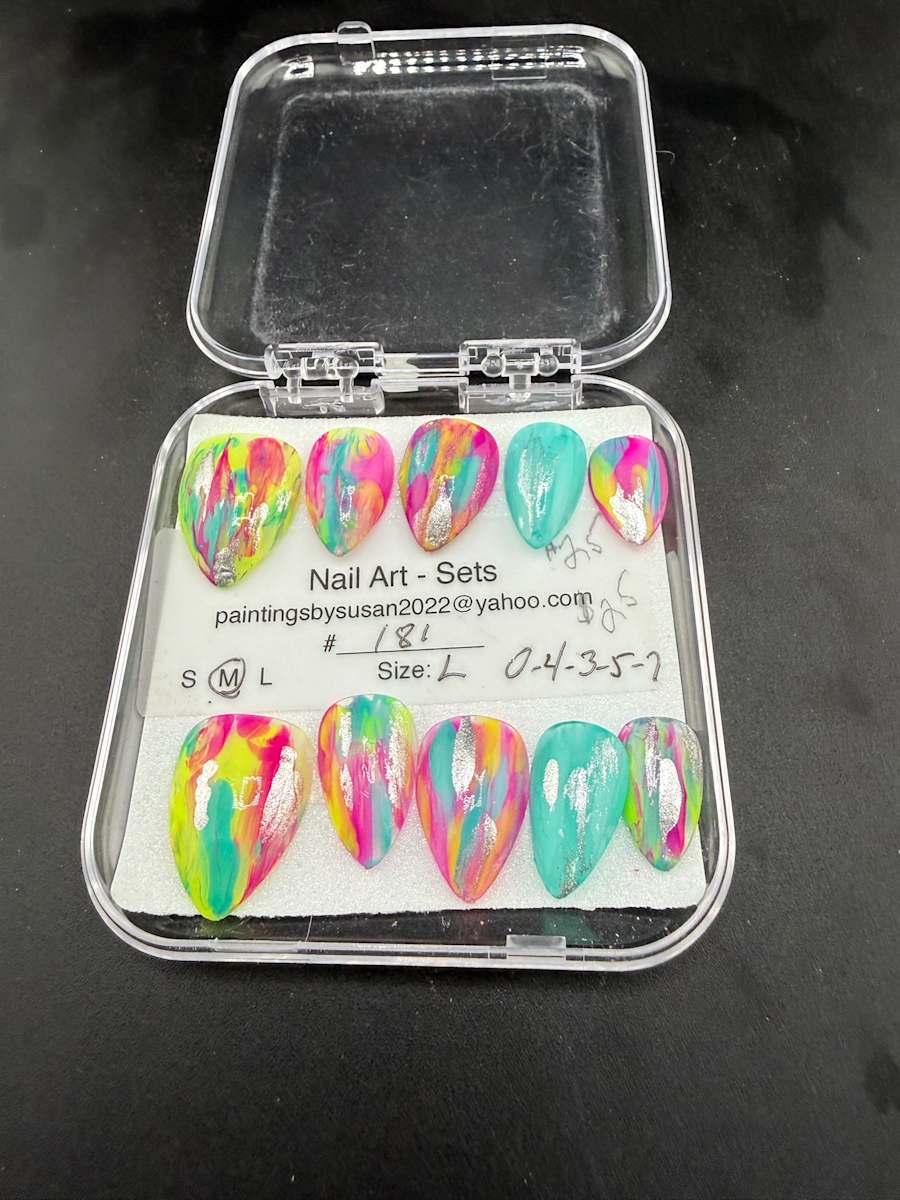 Nail Art -181 by Susan Reich, Image 6.