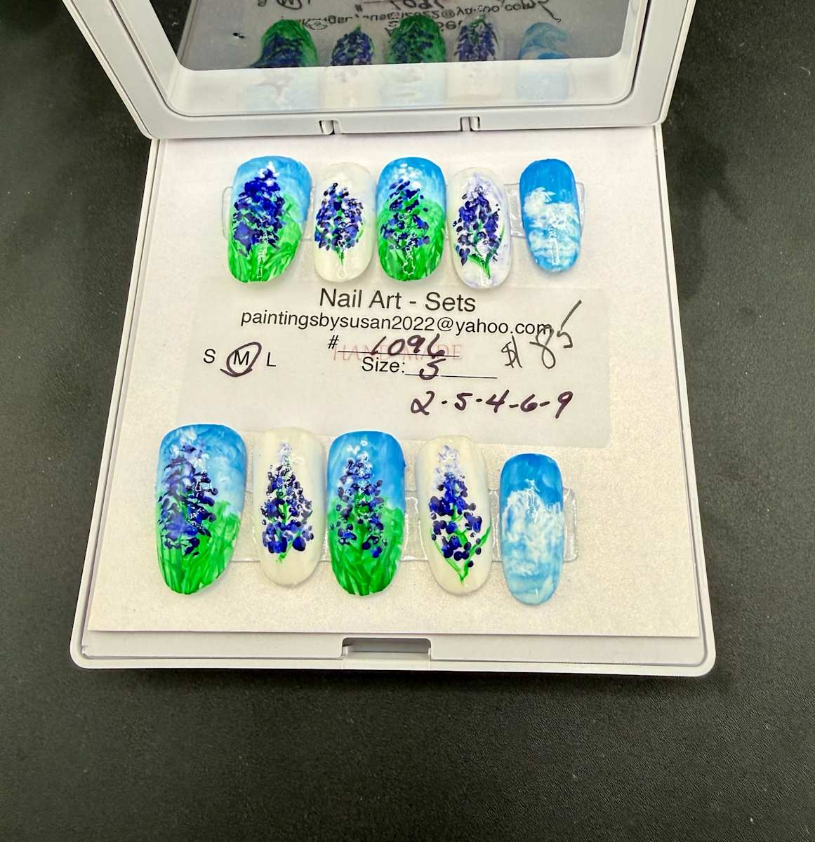 Nail Art -1096 by Susan Reich, Image 2.