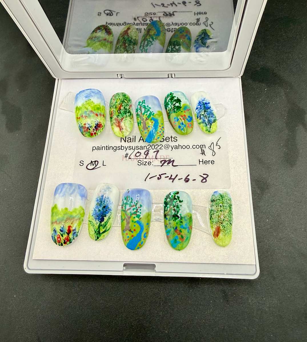 Nail Art -1097 by Susan Reich, Image 15.