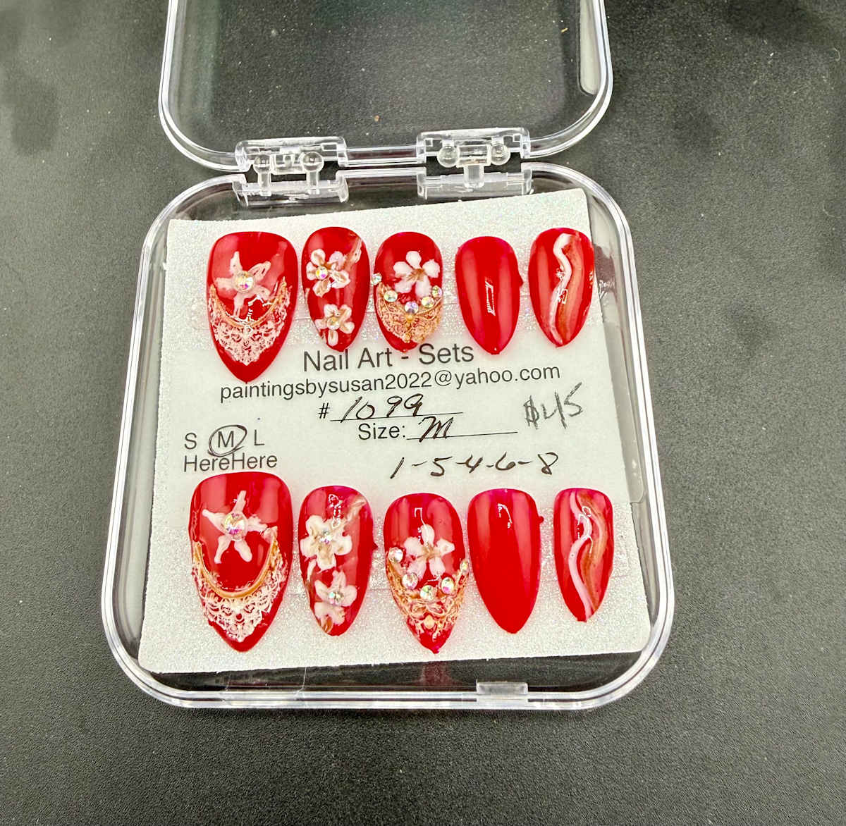 Nail Art -1099 by Susan Reich, Image 1.