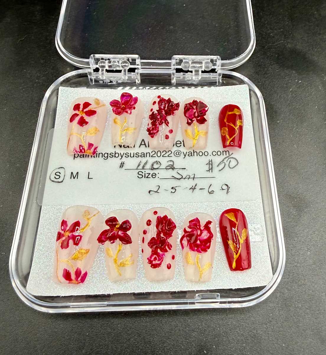 Nail Art -1102 by Susan Reich, Image 16.