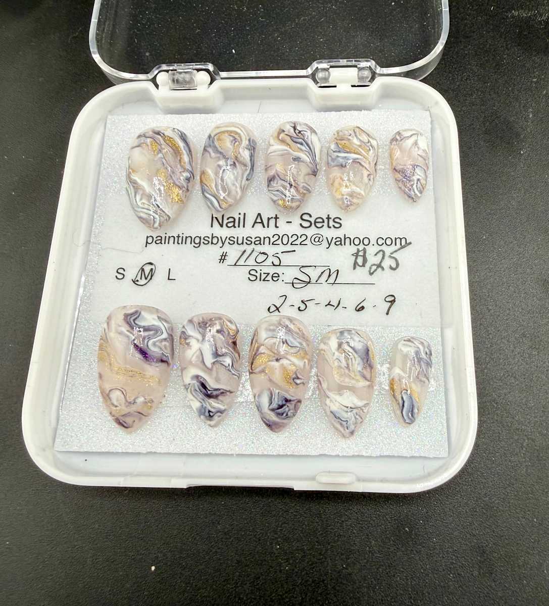 Nail Art -1105 by Susan Reich, Image 10.