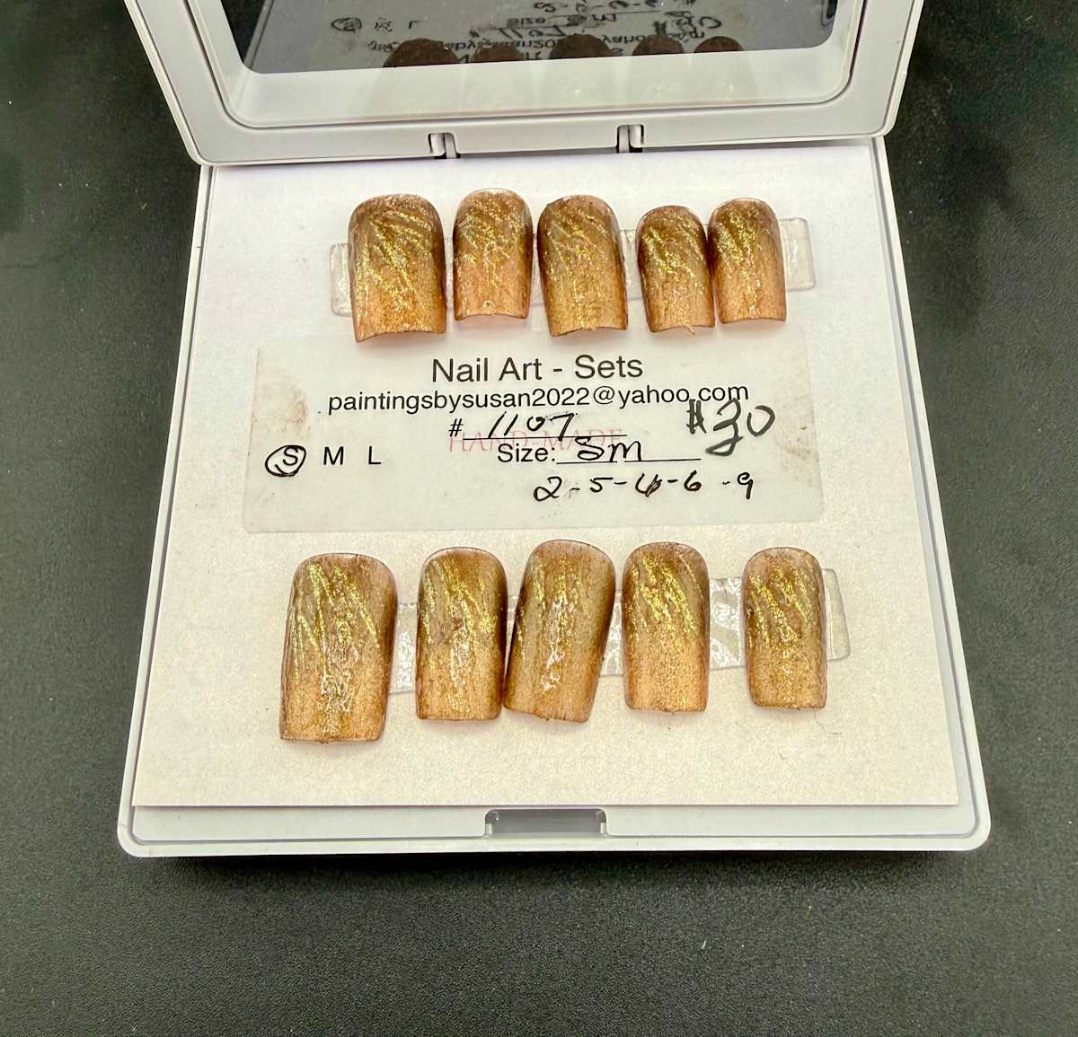 Nail Art -1107 by Susan Reich, Image 12.