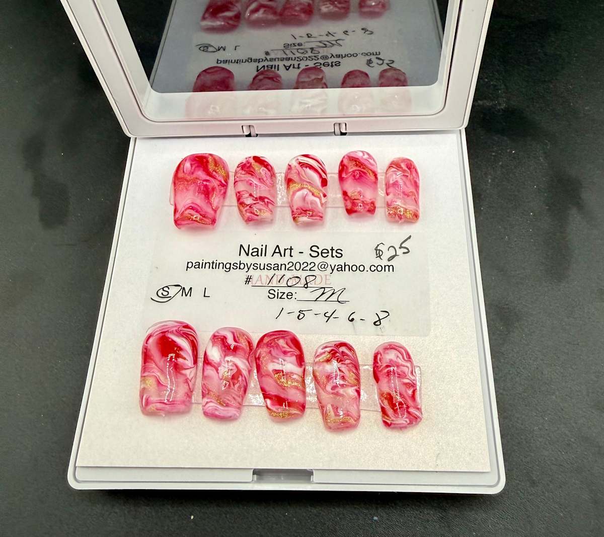 Nail Art -1108 by Susan Reich, Image 8.