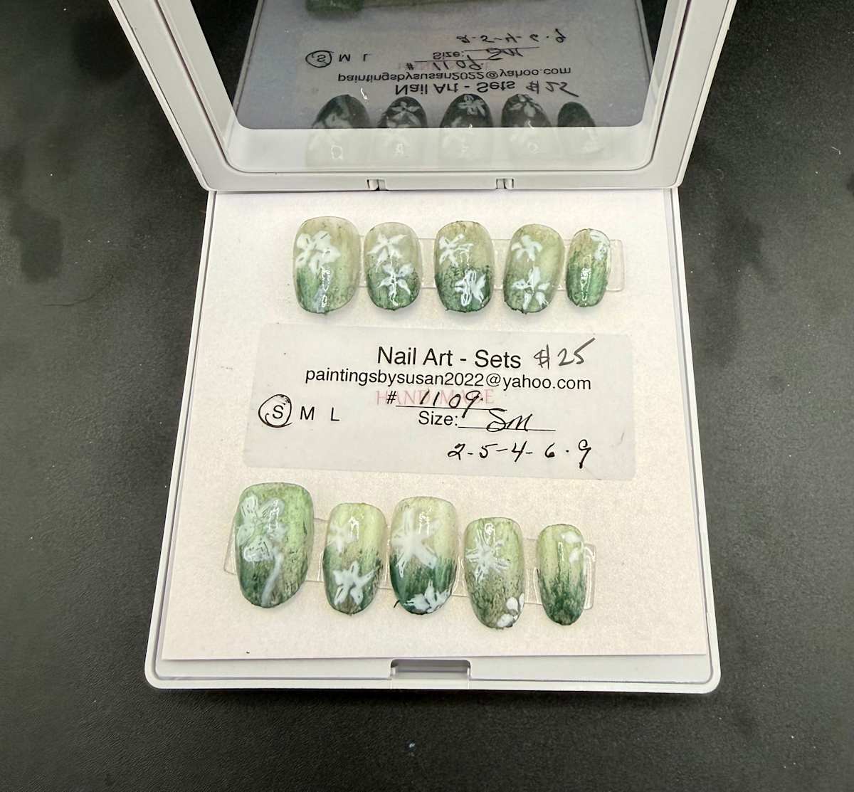 Nail Art -1109 by Susan Reich, Image 3.