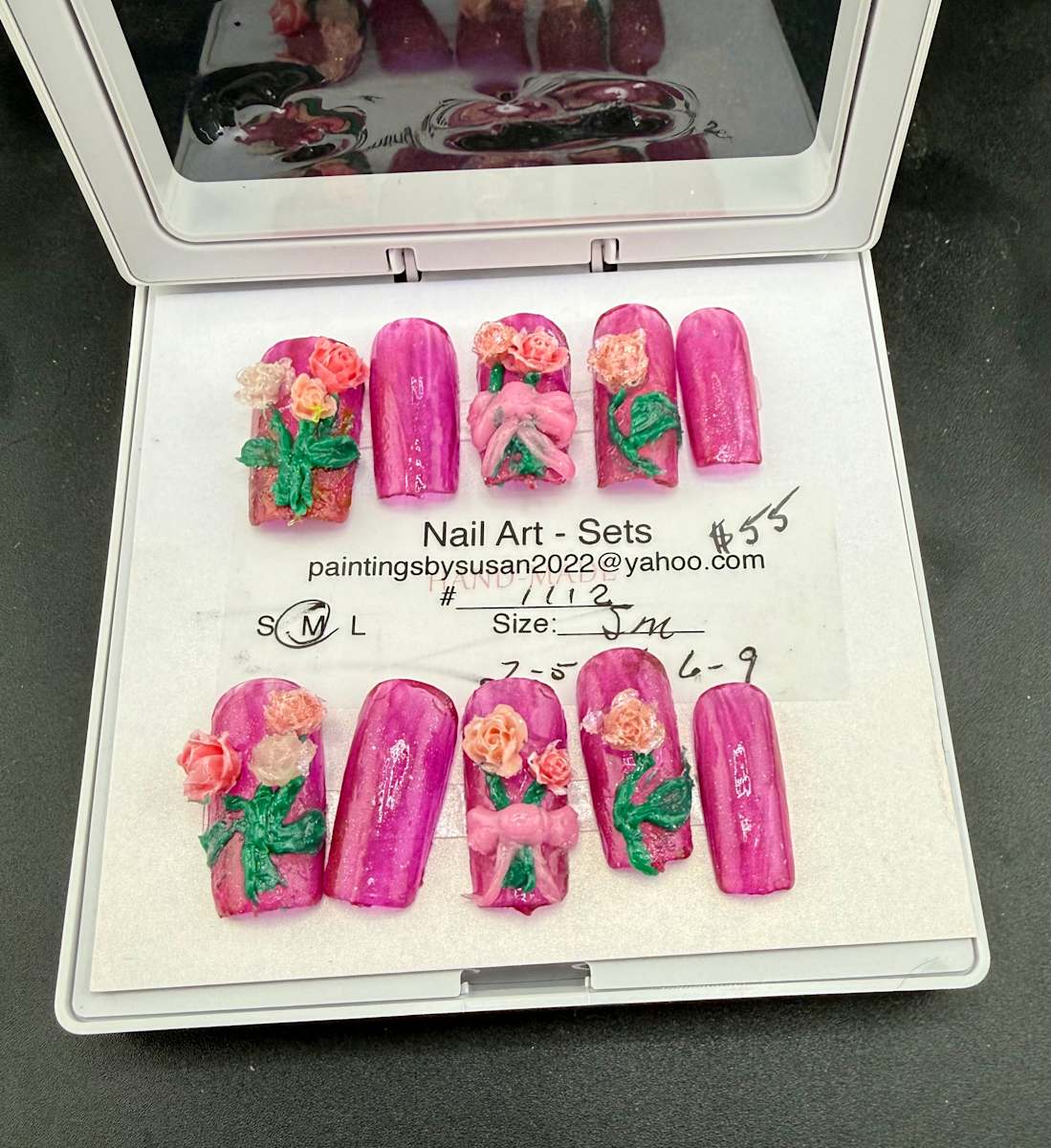 Nail Art -1112 by Susan Reich, Image 6.
