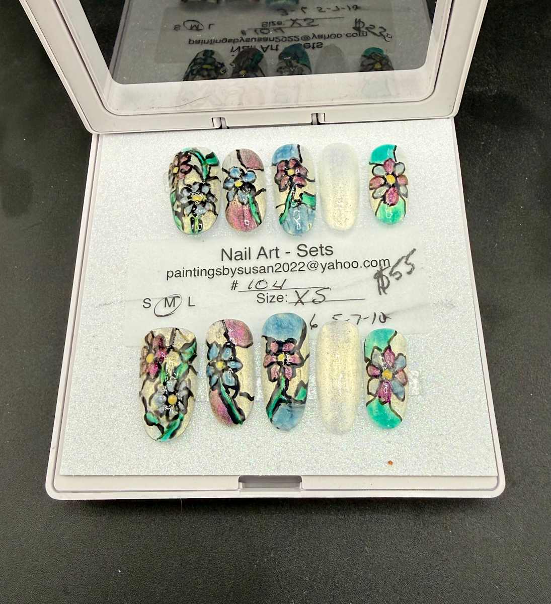 Nail Art -104 by Susan Reich 