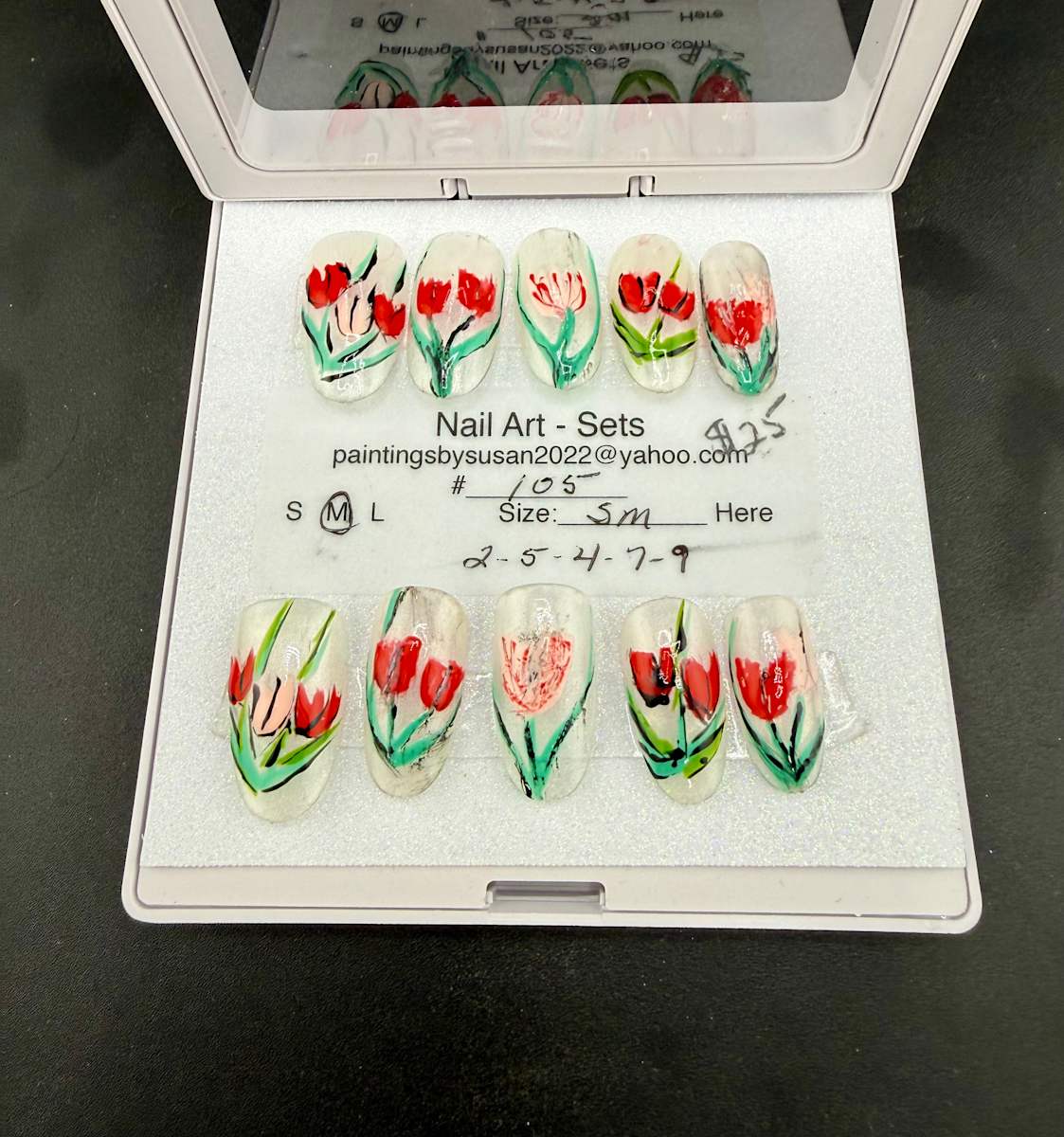 Nail Art -105 by Susan Reich, Image 14.