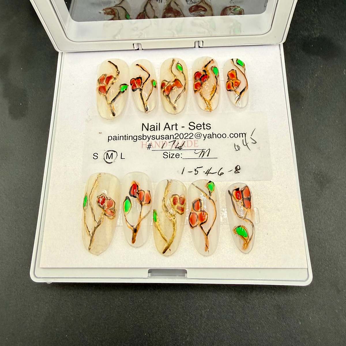 Nail Art -174 by Susan Reich, Image 7.