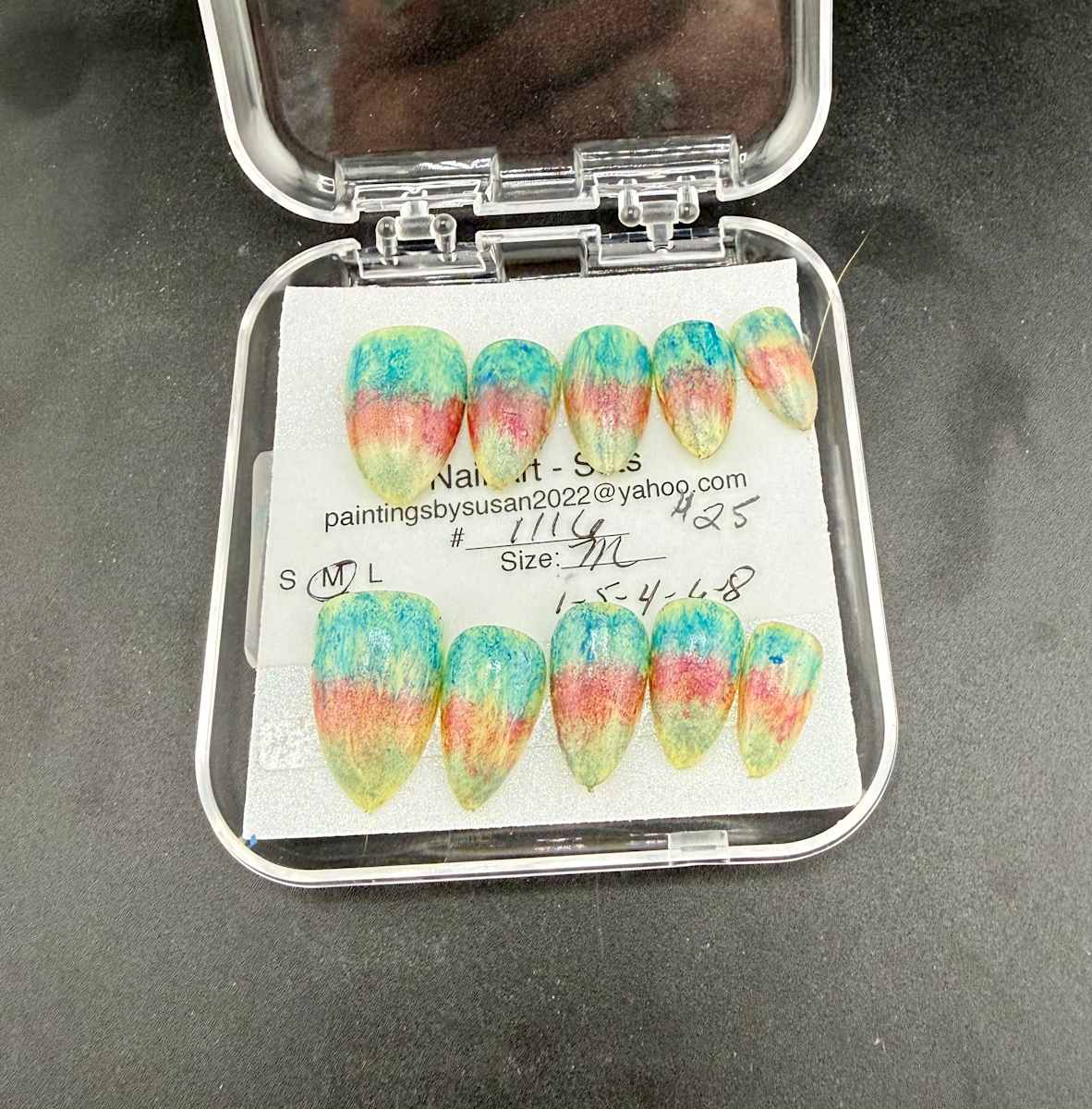 Nail Art -1116 by Susan Reich, Image 4.