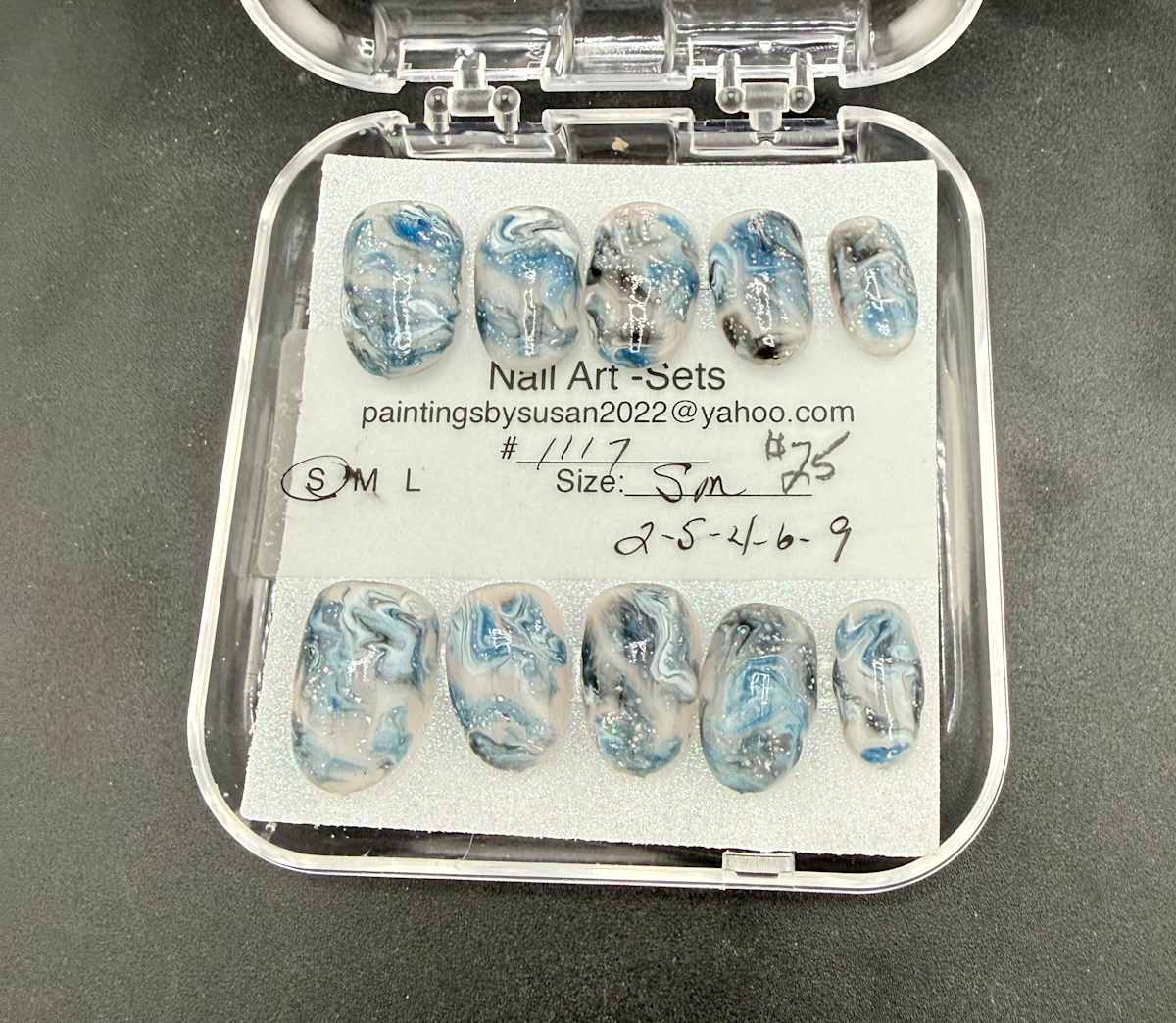 Nail Art -1117 by Susan Reich, Image 5.