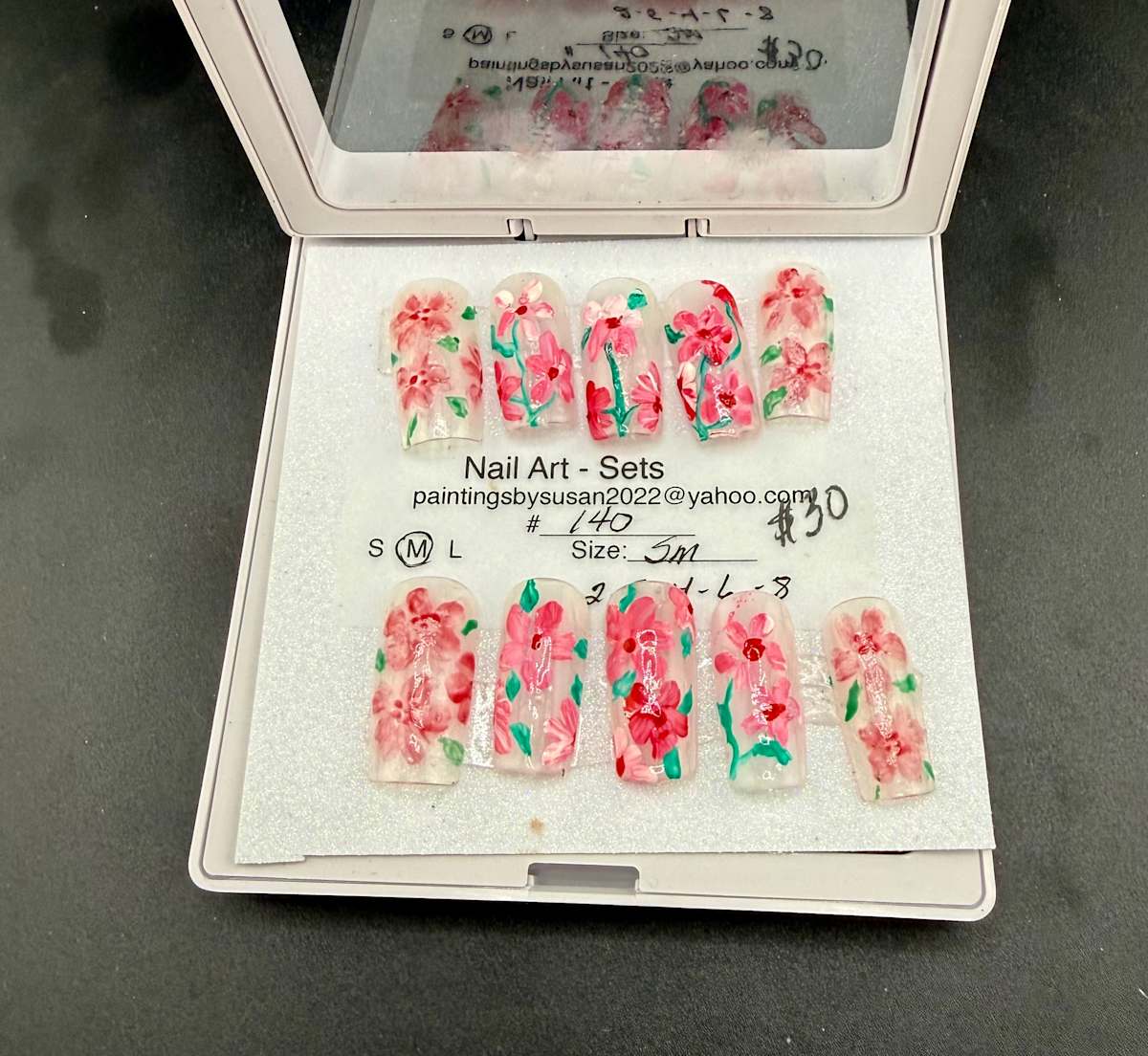 Nail Art -140 by Susan Reich 