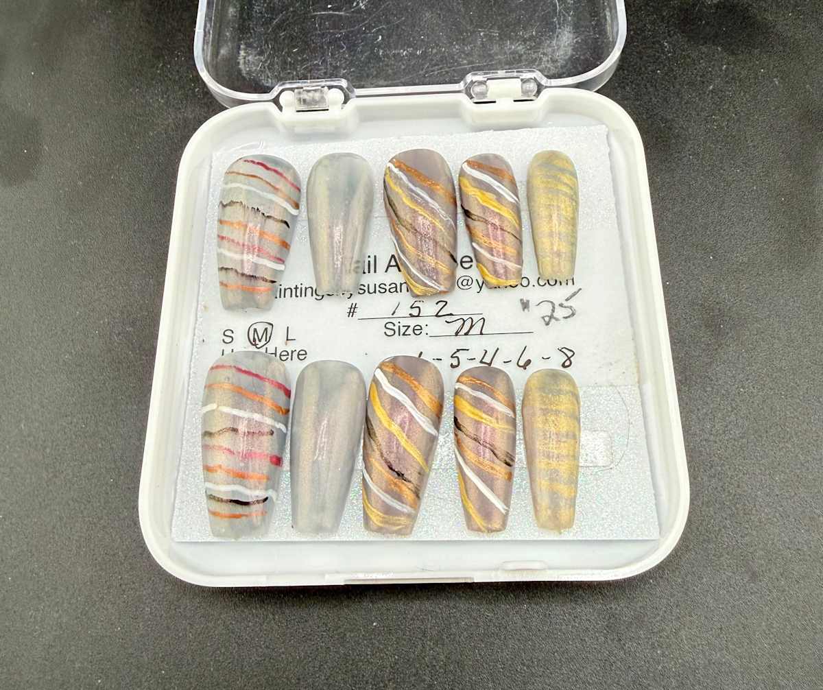 Nail Art -152 by Susan Reich, Image 10.