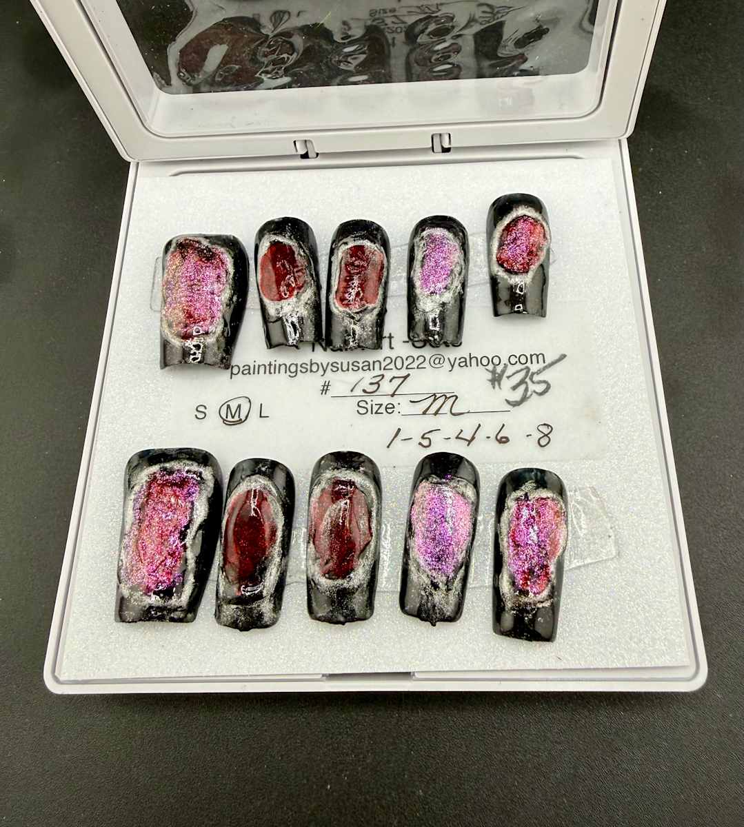 Nail Art -137 by Susan Reich, Image 3.