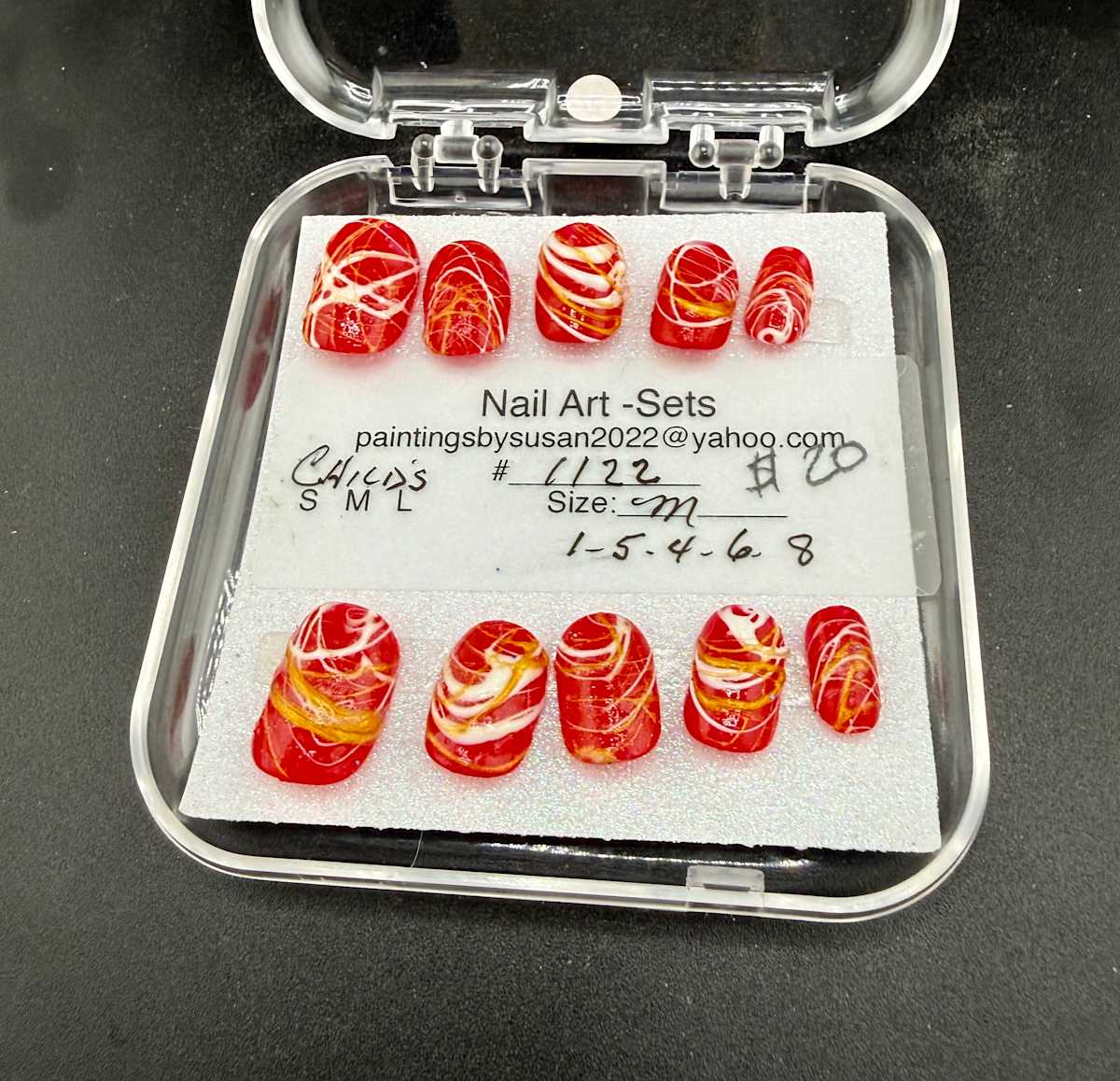 Nail Art -1122 by Susan Reich, Image 4.