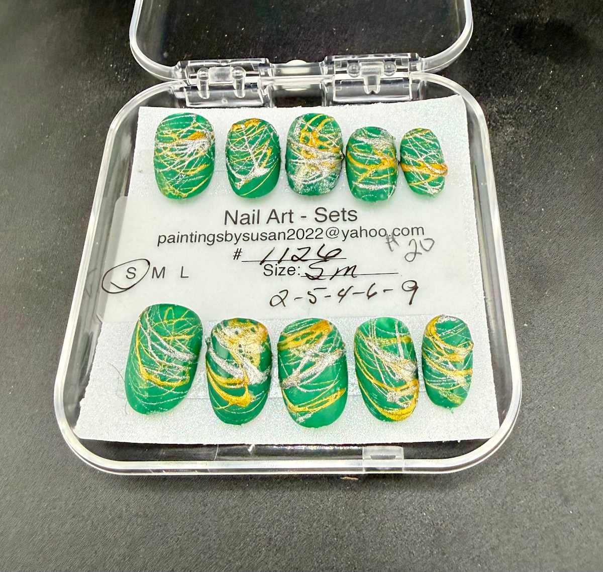 Nail Art -1126 by Susan Reich, Image 5.