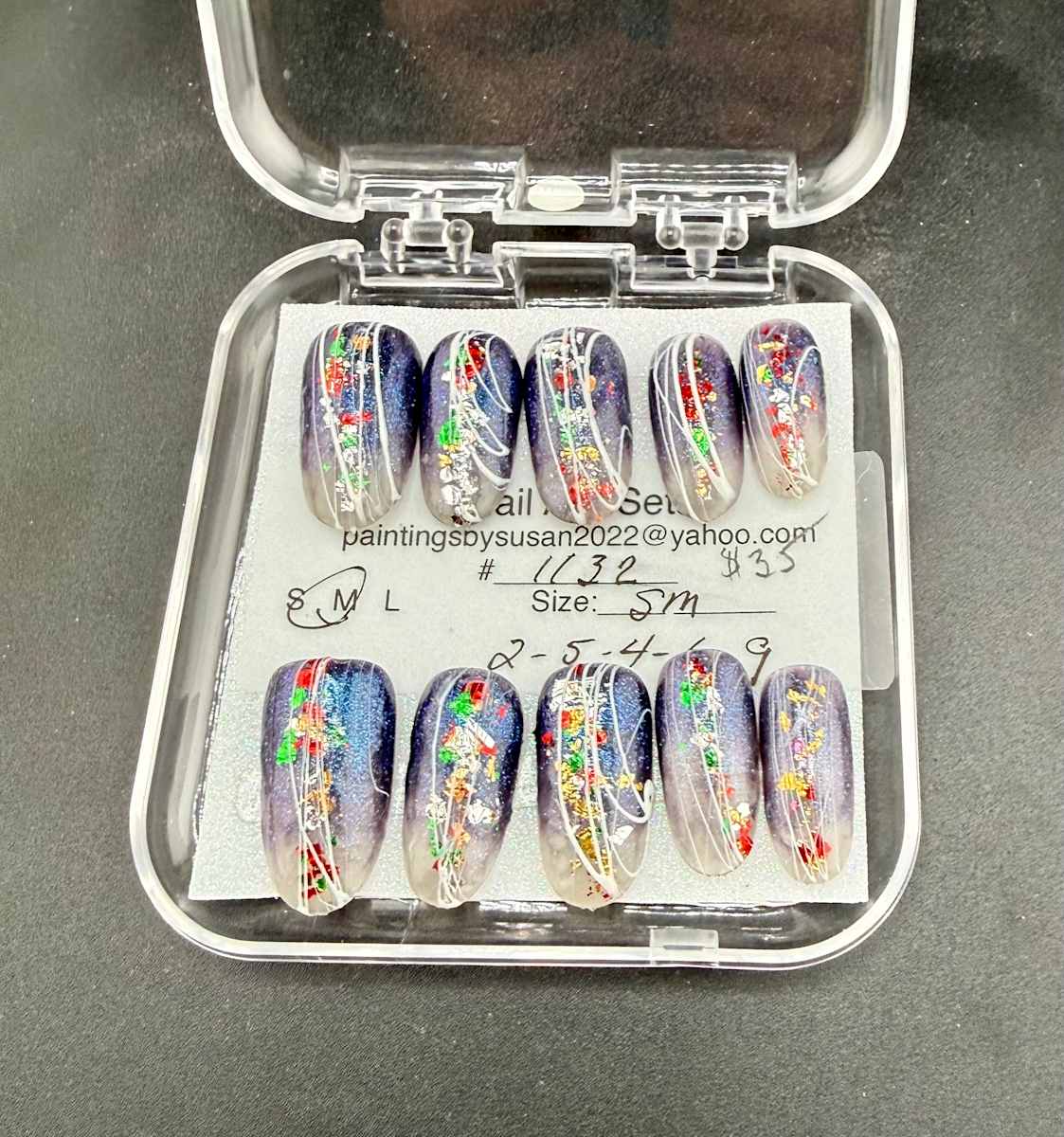 Nail Art -1132 by Susan Reich, Image 10.
