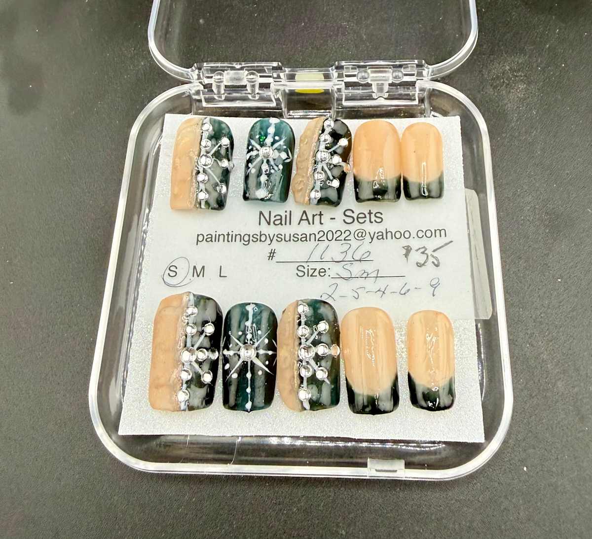 Nail Art -1136 by Susan Reich, Image 4.