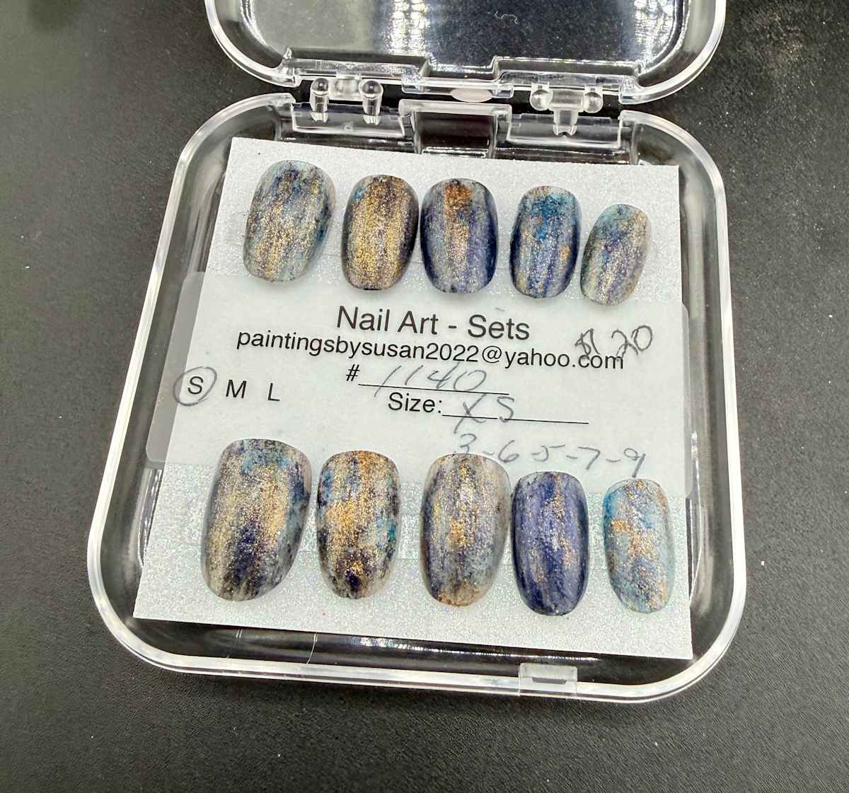 Nail Art -1140 by Susan Reich, Image 12.