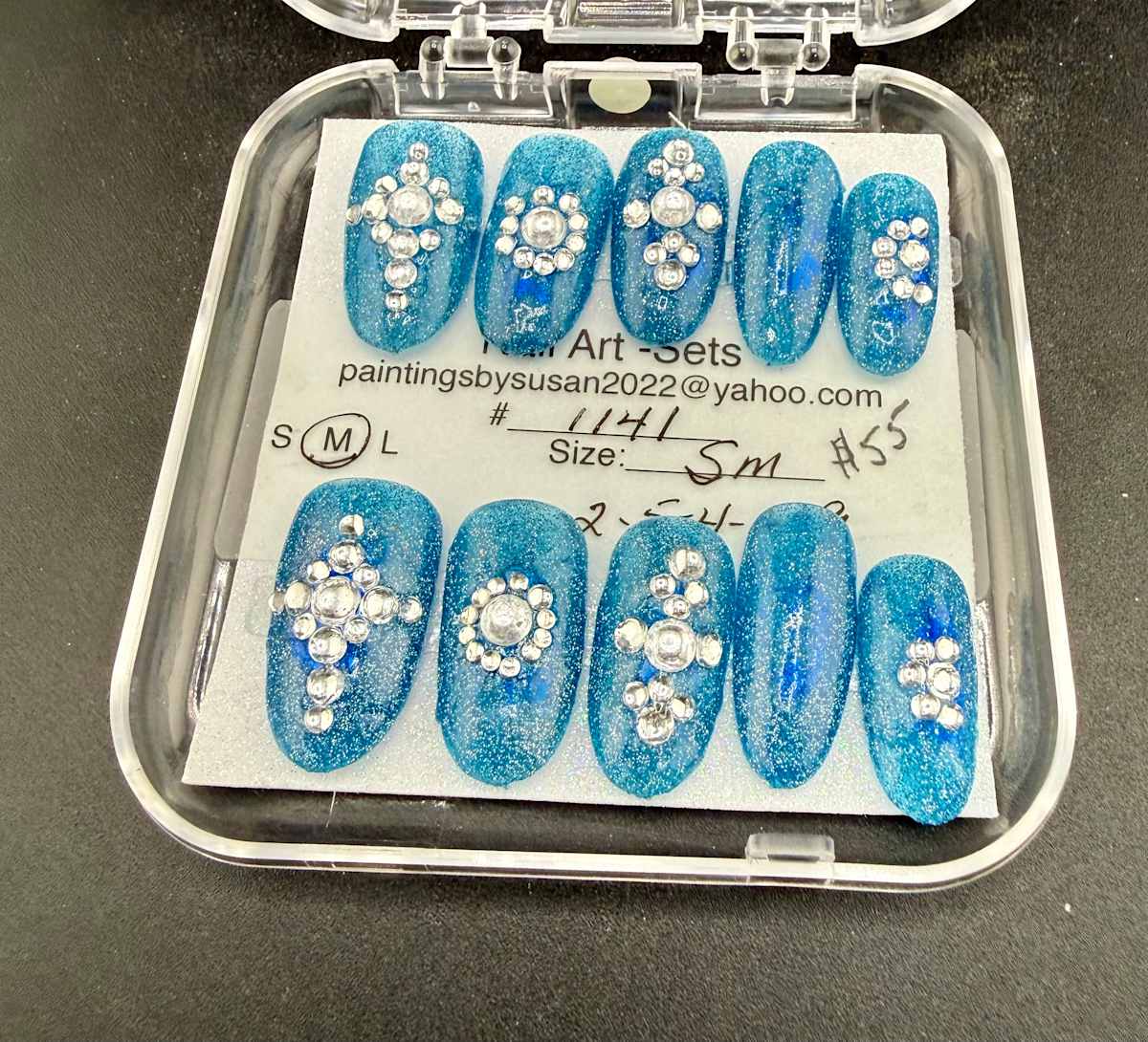 Nail Art -1141 by Susan Reich, Image 2.