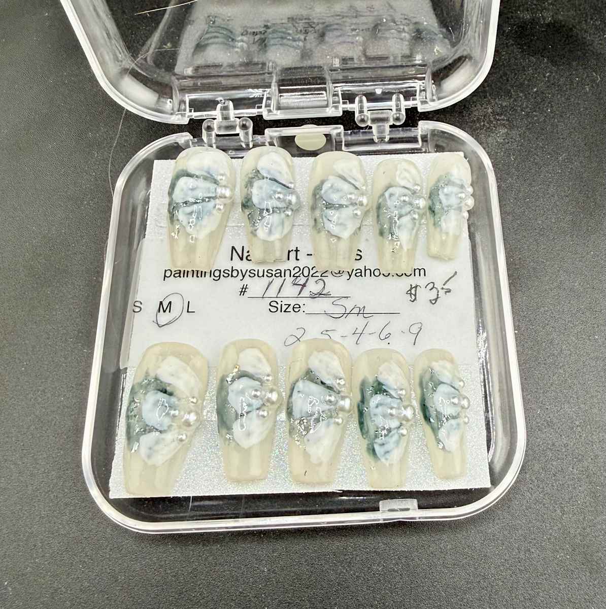 Nail Art -1142 by Susan Reich, Image 1.