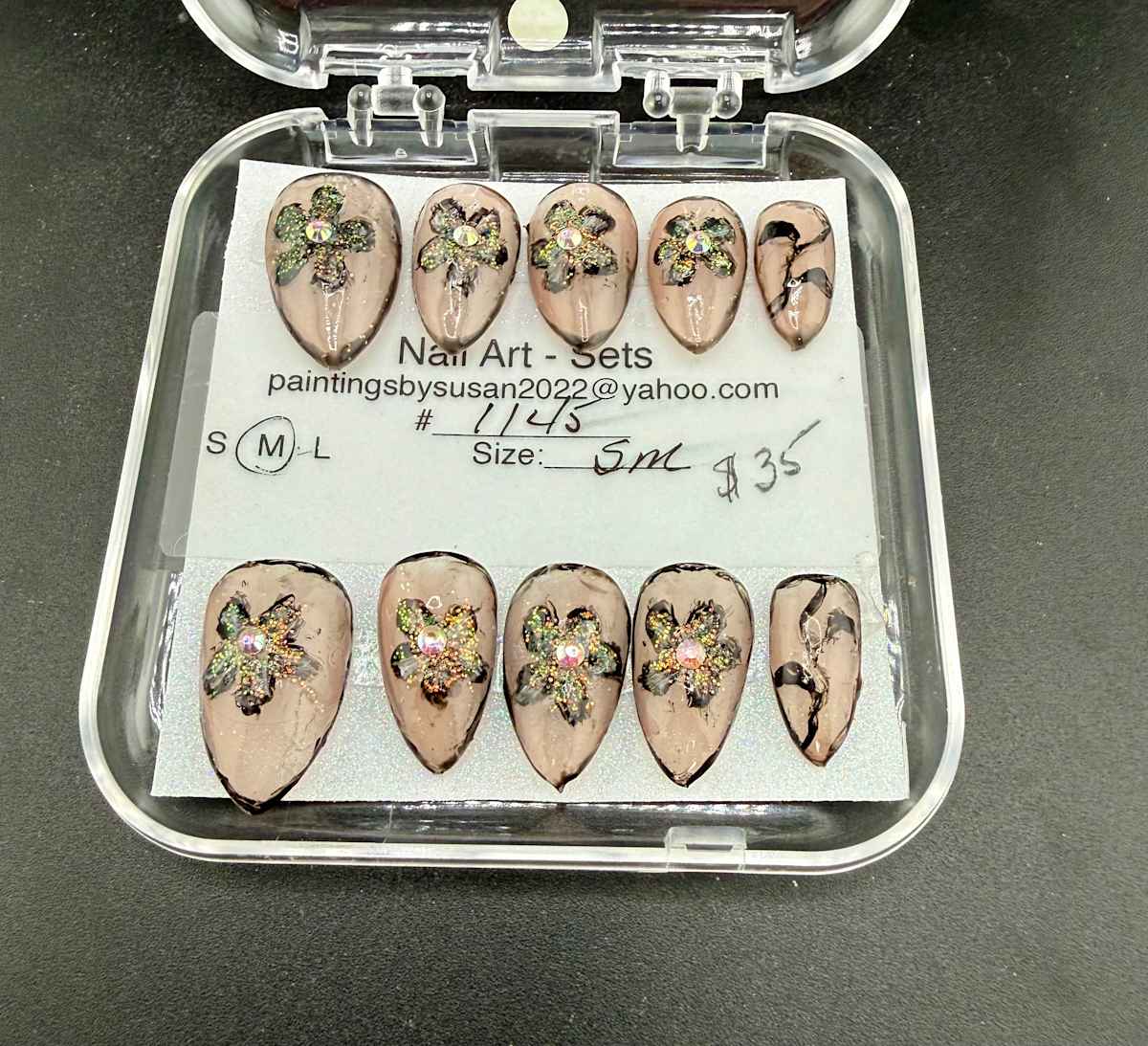 Nail Art -1145 by Susan Reich, Image 7.