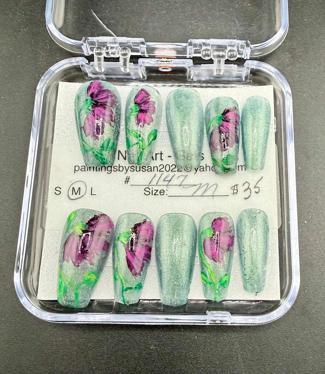 Nail Art -1147 by Susan Reich, Image 3.