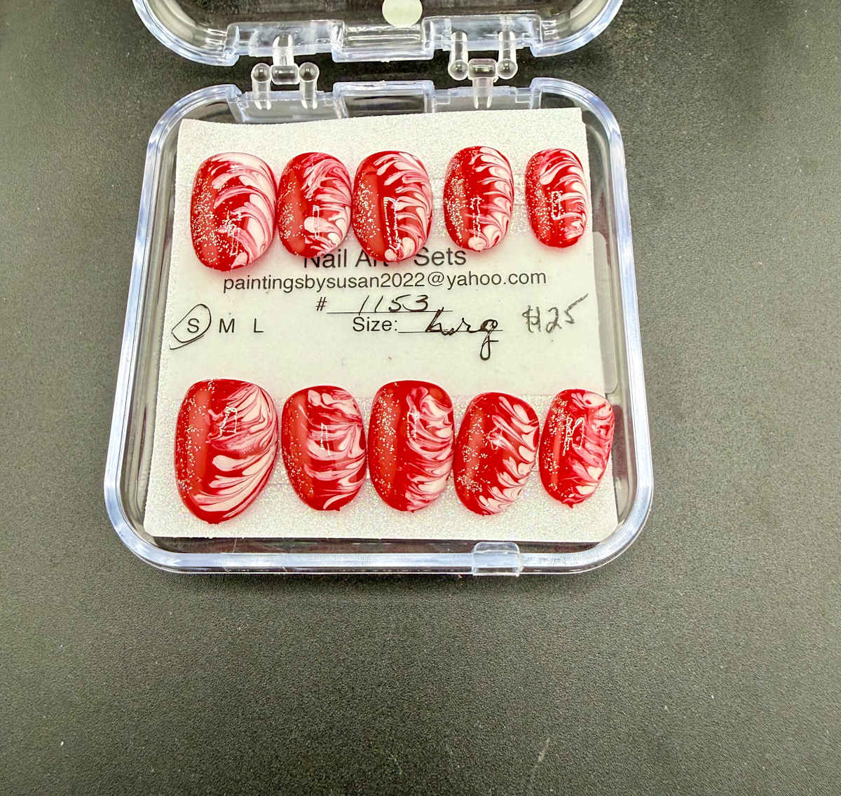 Nail Art -1153 by Susan Reich, Image 1.