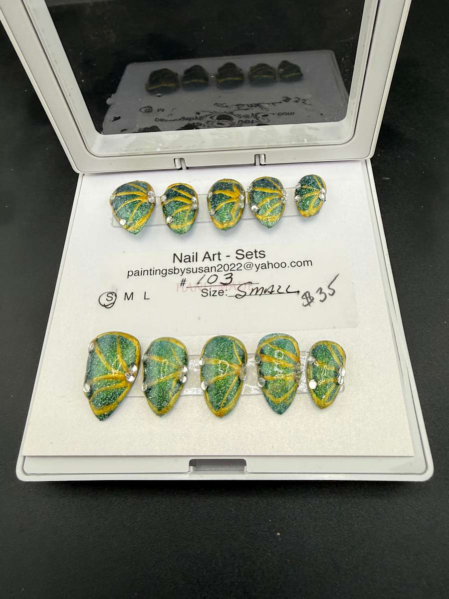 Nail Art -103 by Susan Reich 