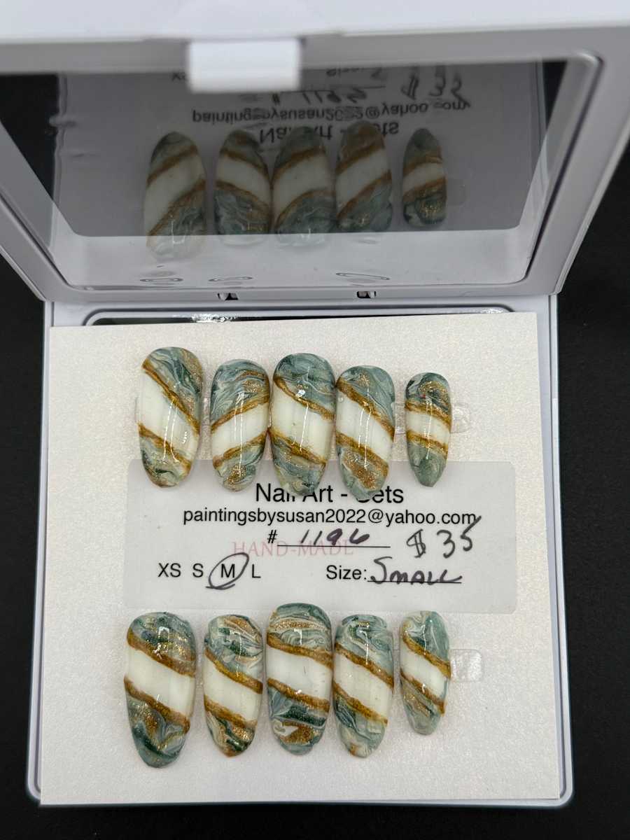 Nail Art - 1196 by Susan Reich, Image 1.