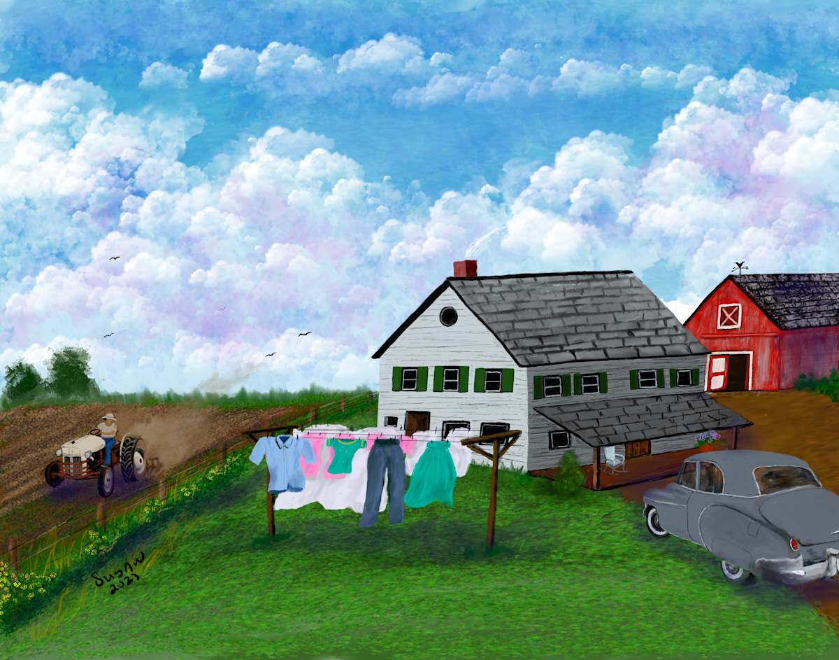 Wash Day by Susan Reich, Image 4.