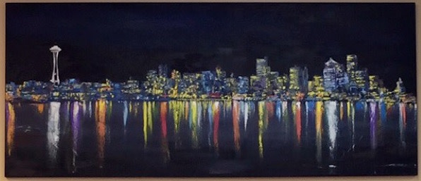 Seattle Night by Ian Benjamin Griswold 