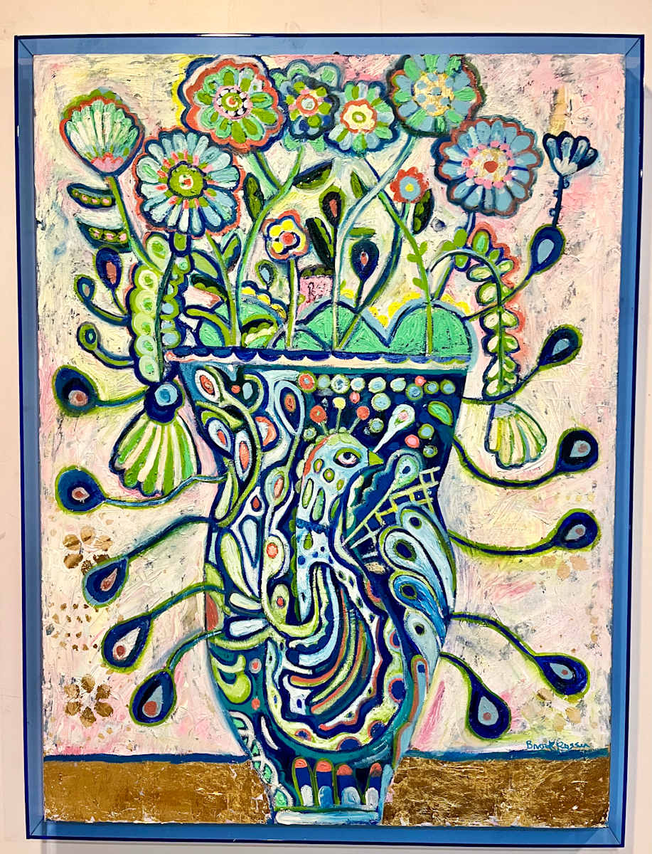 Brand New by Brook Rosser  Image: Peacock Vase