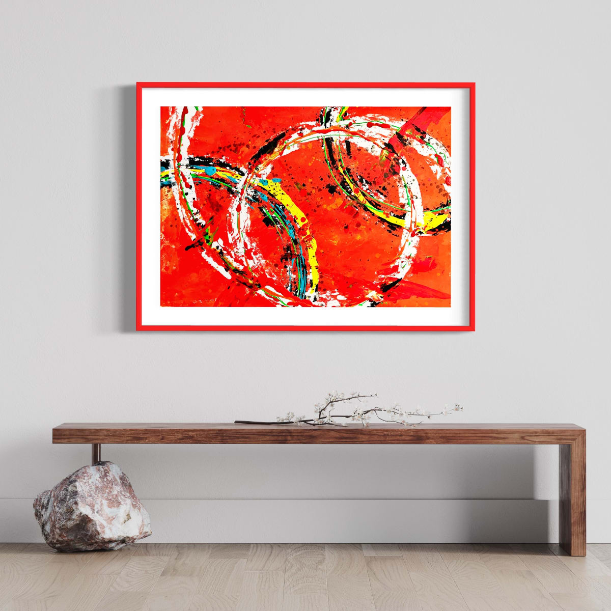 Breaking the circle_orange by Ulrike Haupt, Image 3.