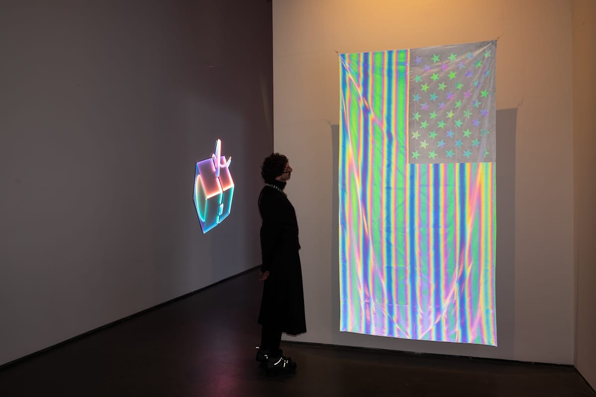 AMERICA (US flag) by James Clar, Image 1.