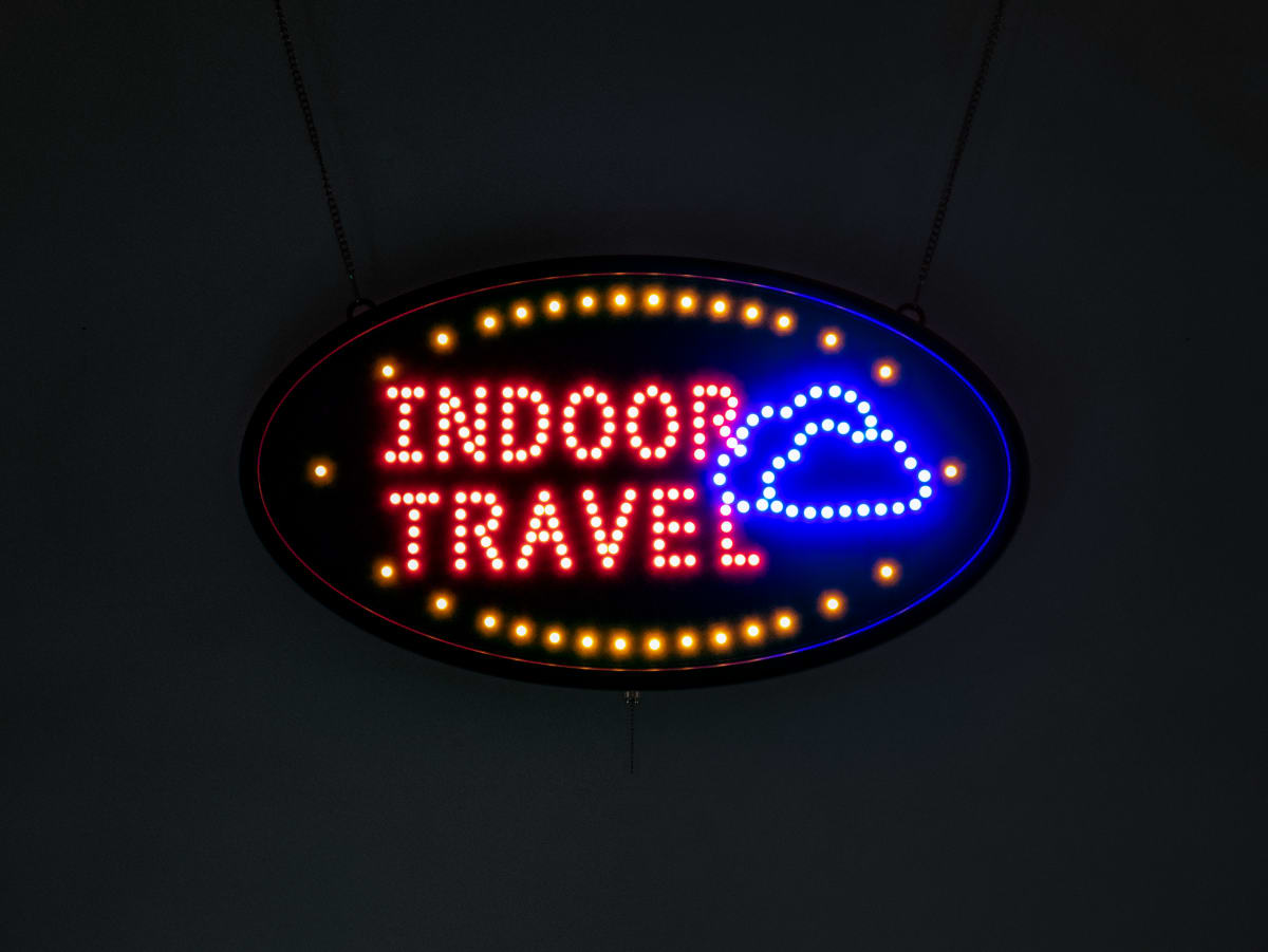 Indoor Travel by James Clar 