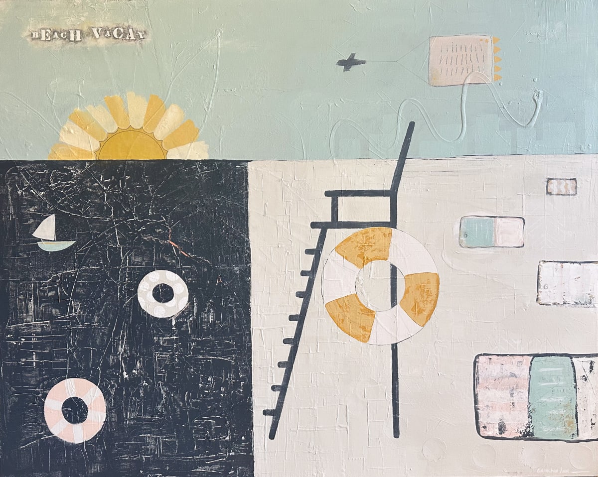 Beach Vacay by Gretchen Bidic 