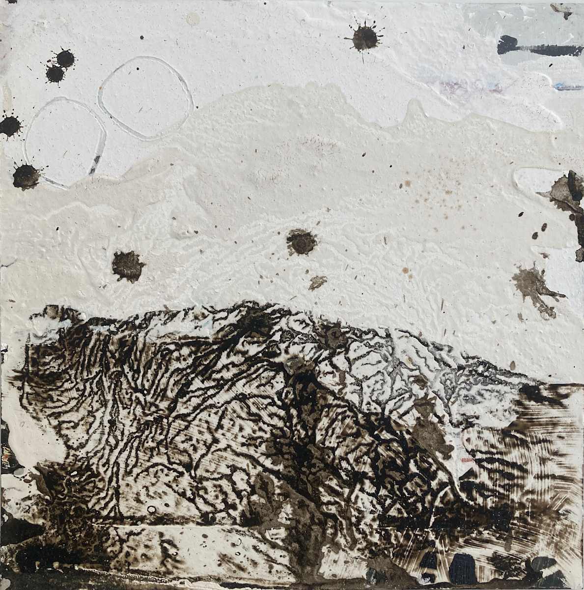 First traces in the melting snow yesterday # 2 by Margret Trimborn 