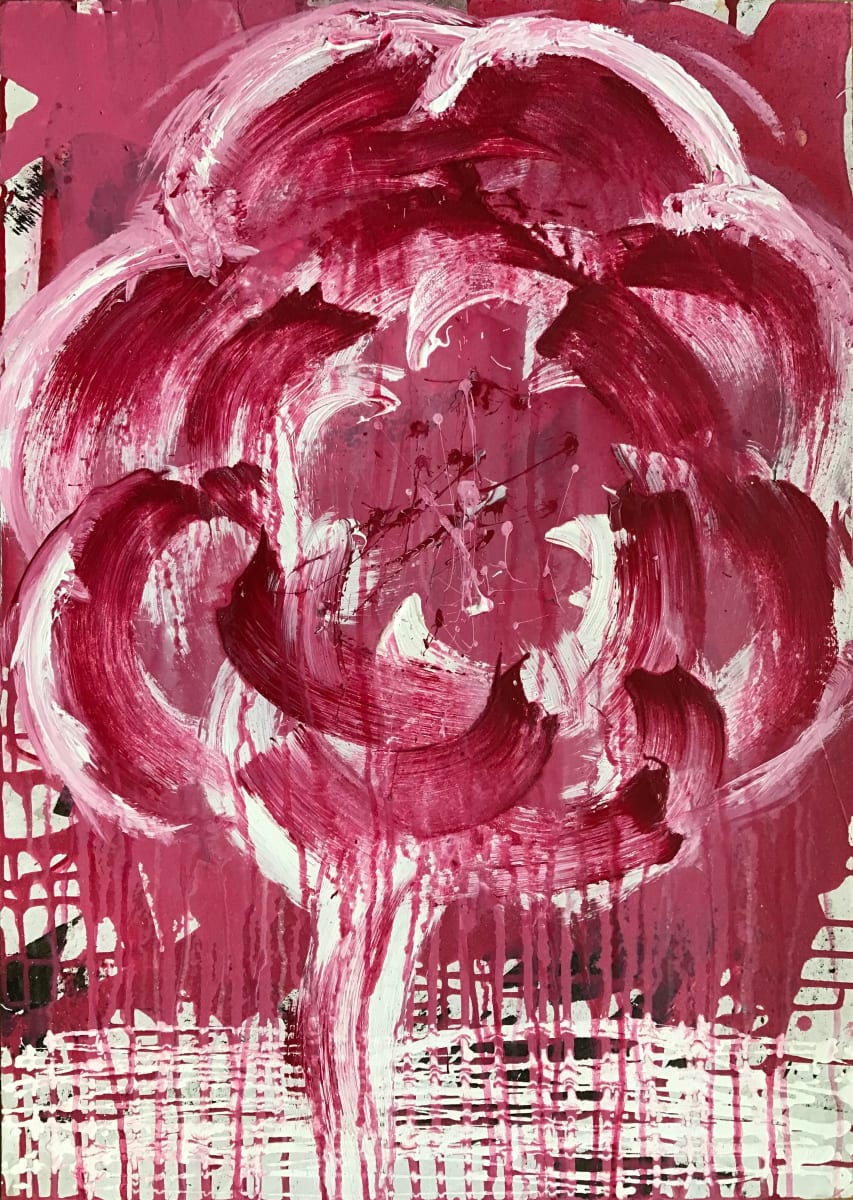 Hommage à Cy Twombly #2 by Margret Trimborn 
