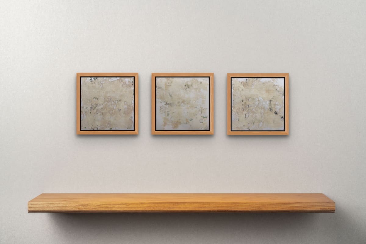 Traces in the sand #1 - #3 by Margret Trimborn 