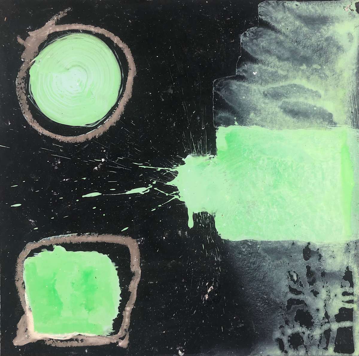 Mystical color plays last night #1 by Margret Trimborn 