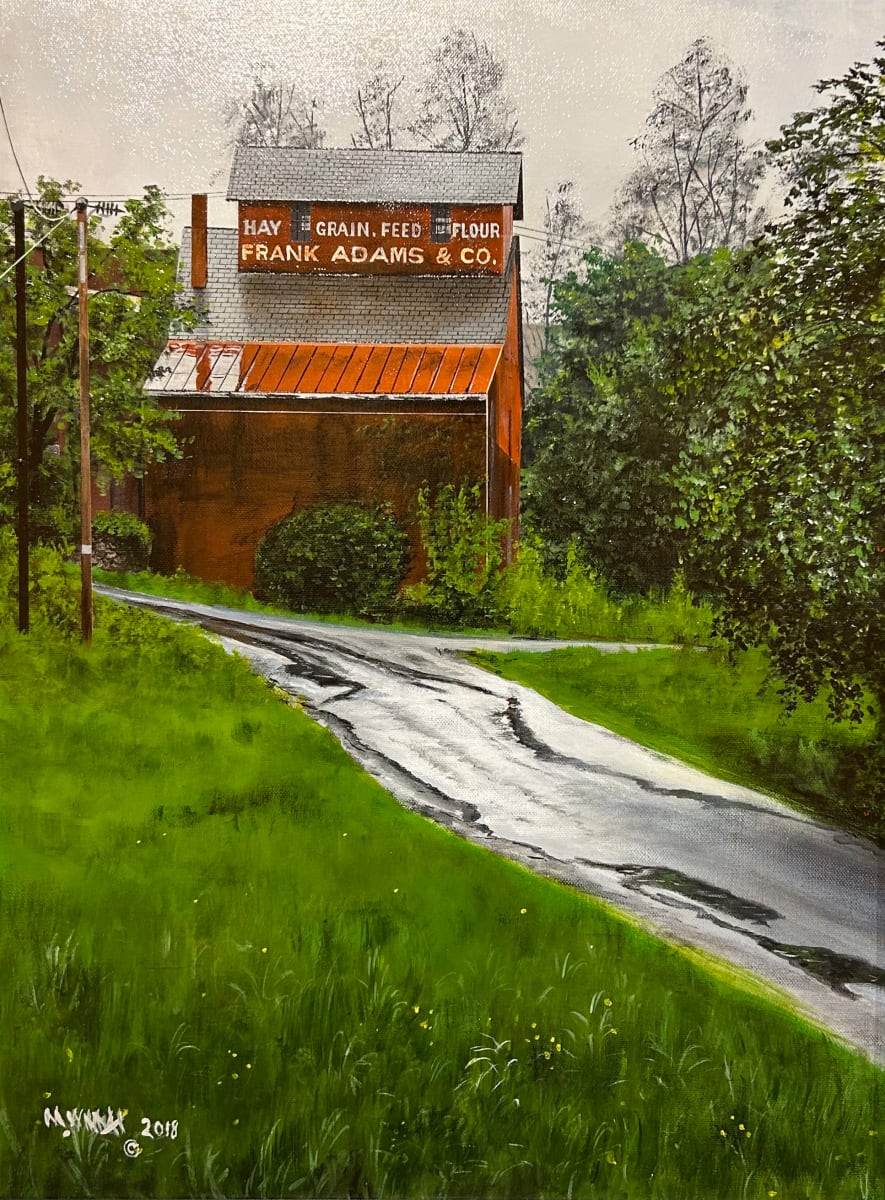 Old Mill, Bellows Falls by Marc Winnat 