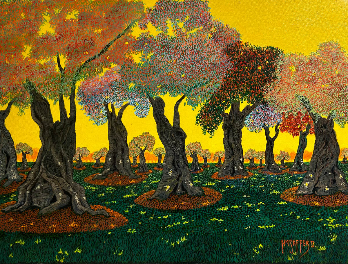Sun-Drenched Olives by HM Saffer II 