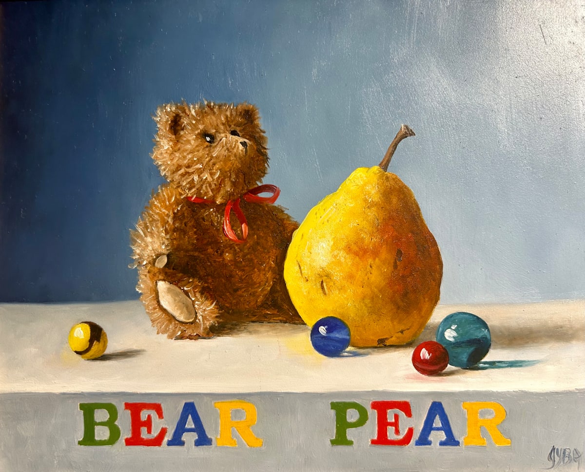 Bear/Pear by Julie Y Baker Albright 