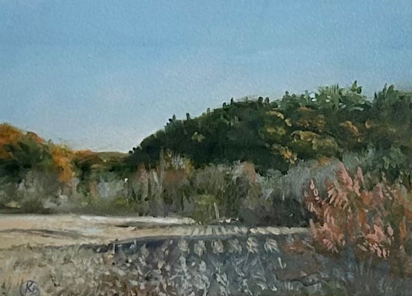 Sumac and Drying Corn by Kate Beetle, Image 1.