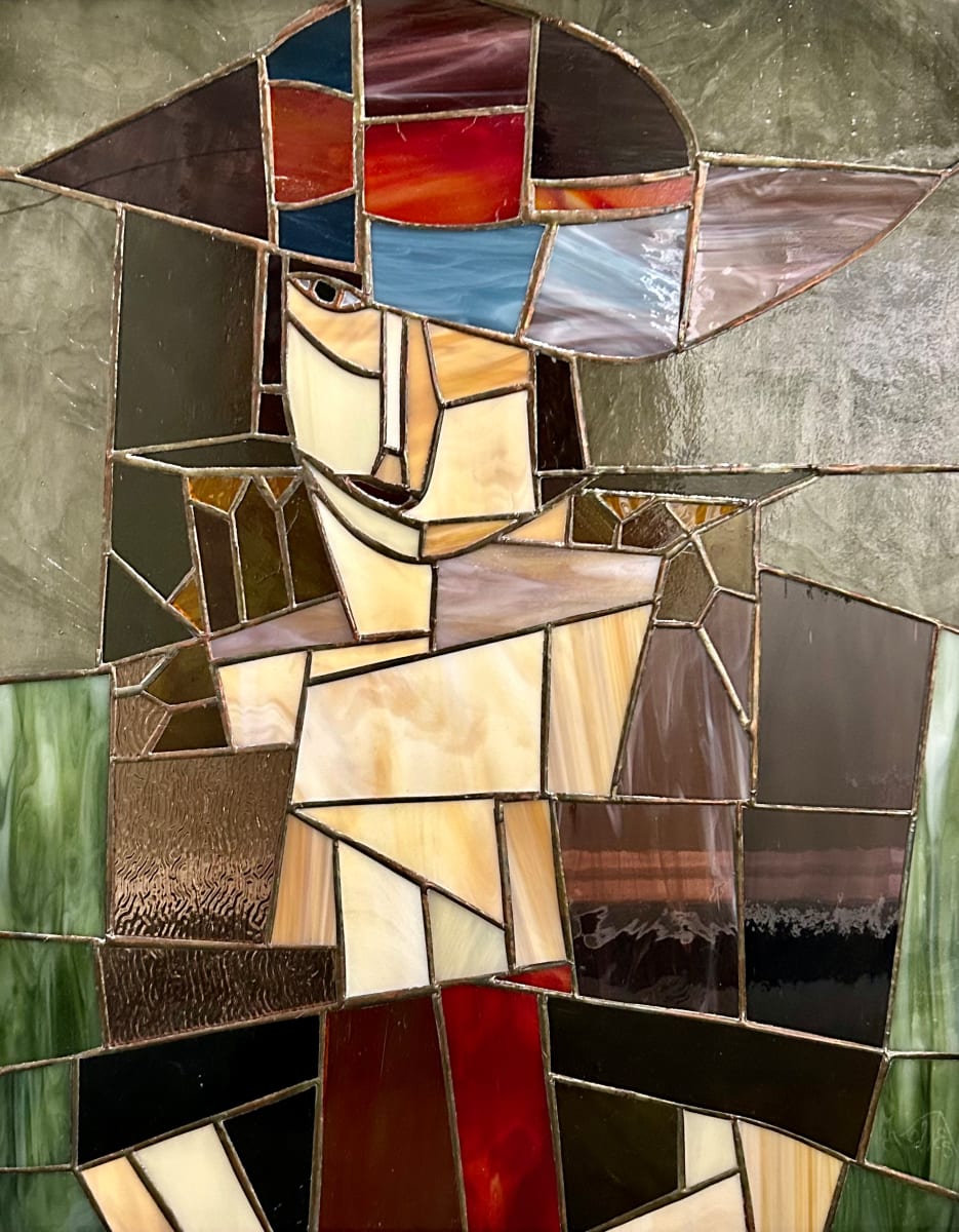 Emilio's Cubist Lady by Michael Oates 