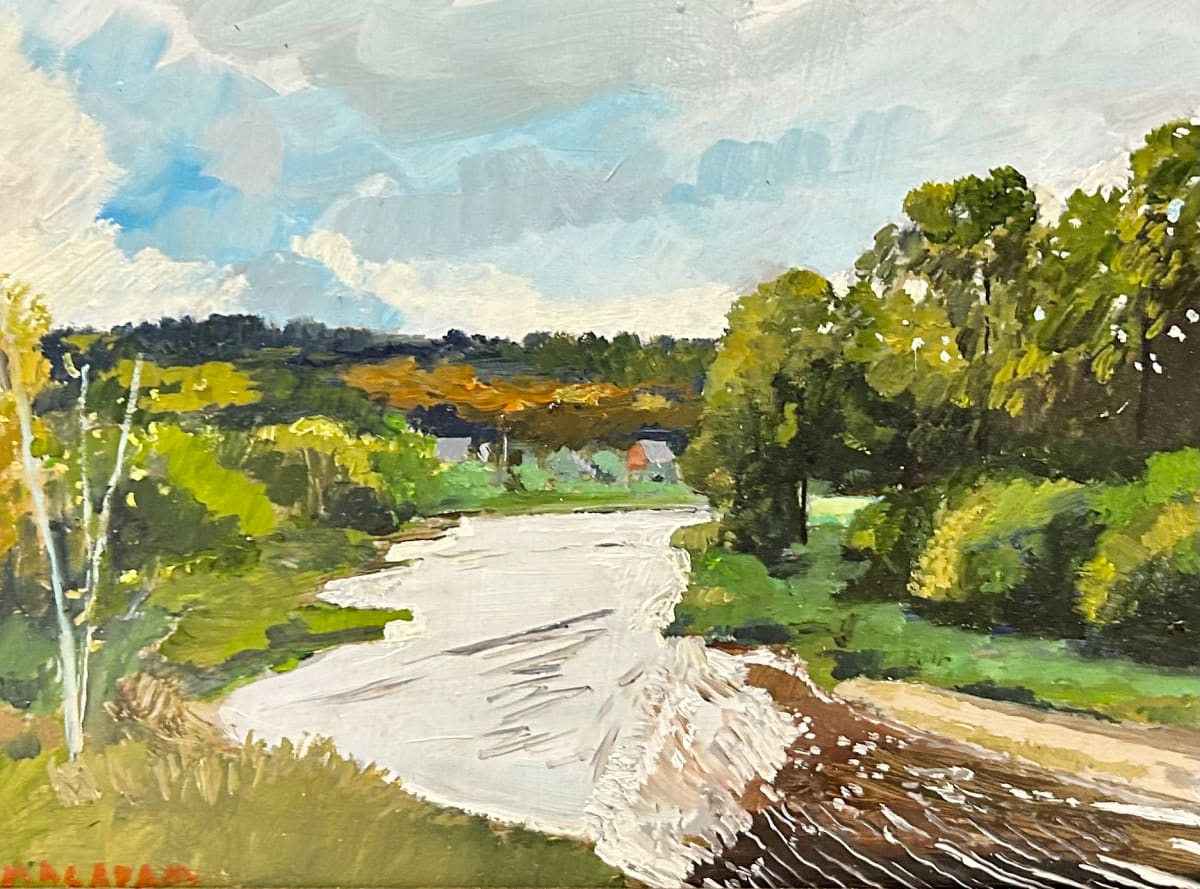 River in Woodstock by Jonathan MacAdam 
