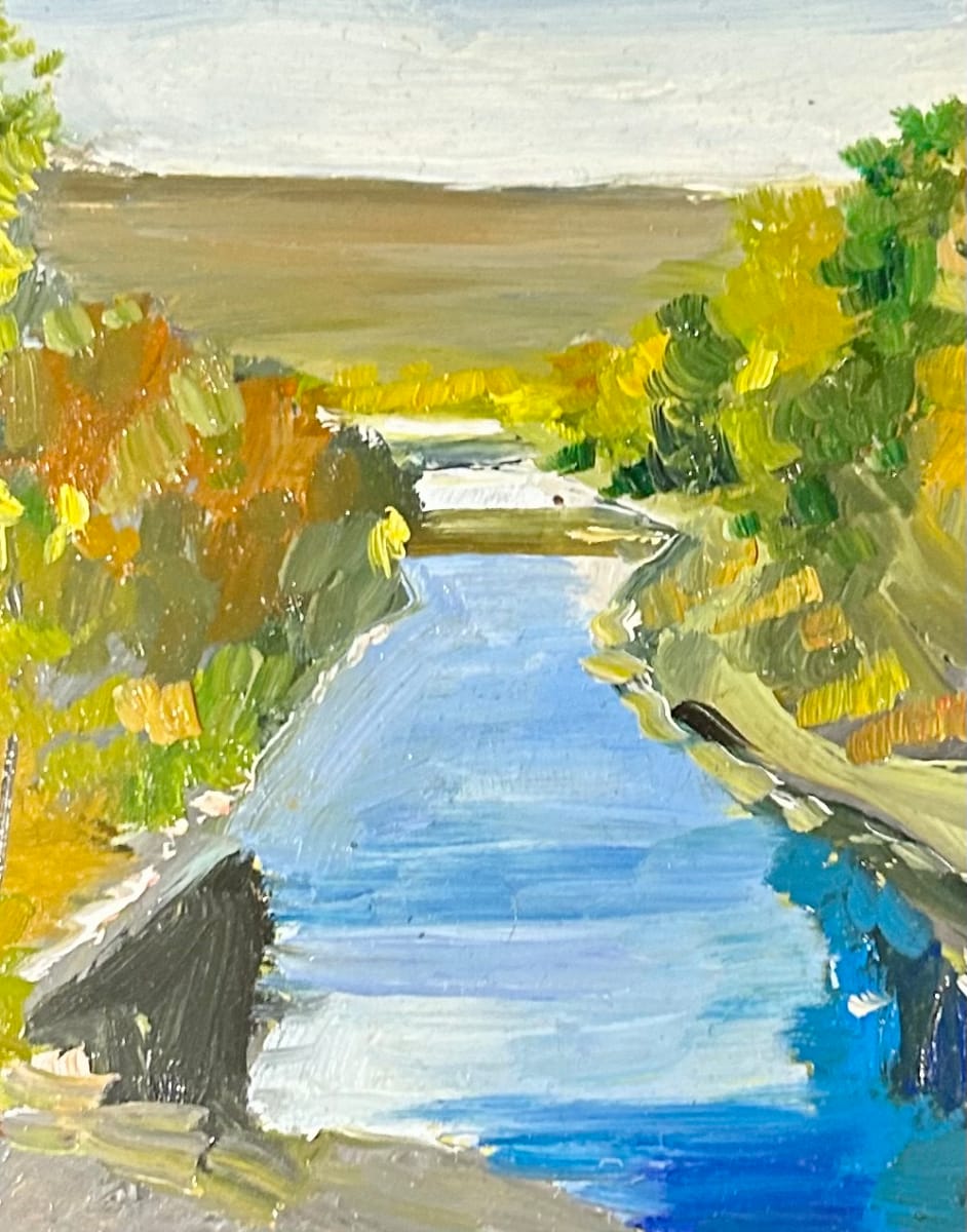 River in Fall by Jonathan MacAdam 