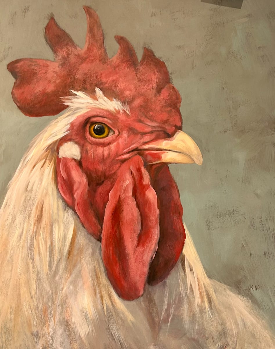 Hermes (Rooster) by Caryn King 