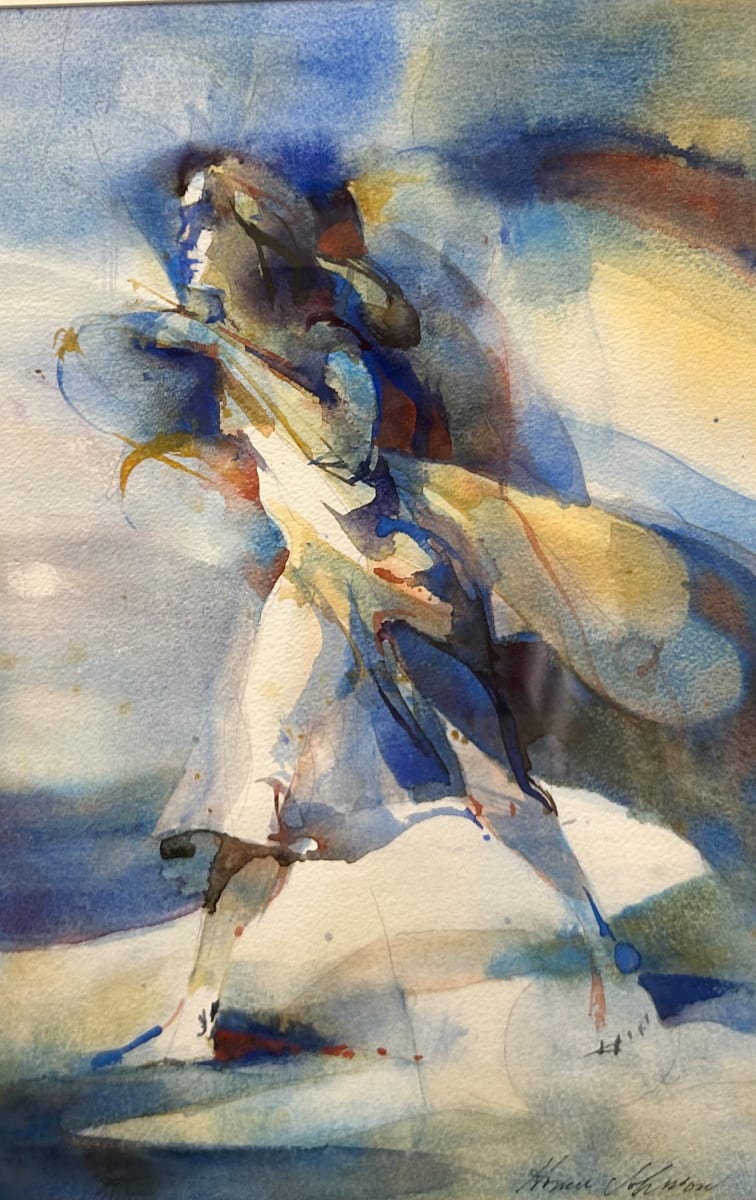 Blue Dancer by Homer Johnson 